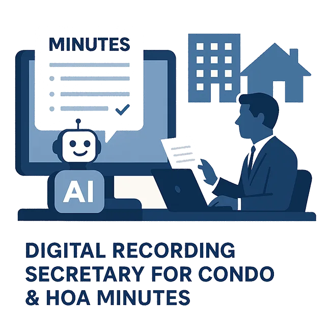 AI vs. Human Recording Secretary: Who Really Serves Condo Boards Better?